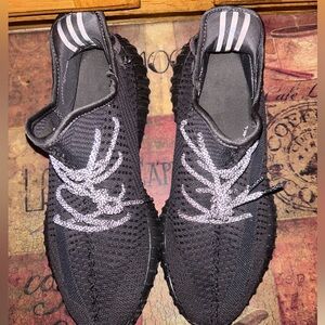 yeezy 350 boost , size 11.5 , black